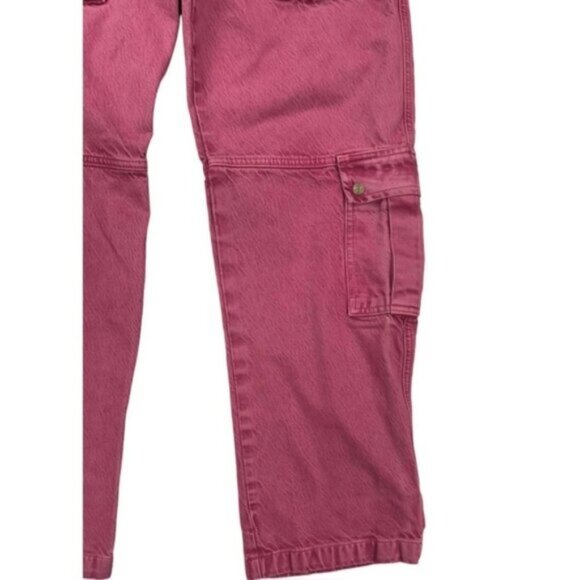 **SOLD NWOT Free People Berry Marx Slouchy Cargo Jeans - Picture 8 of 11